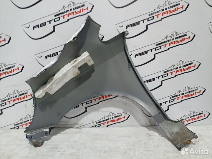 Крыло honda FIT jazz GD1 GD2 GD3 GD4 60211SAA000ZZ переднее правое без ПОВТОРИТЕЛЯ серый, NH642M S35