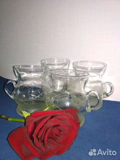 Кружки - 4 шт (200 мл) - для соков, пива