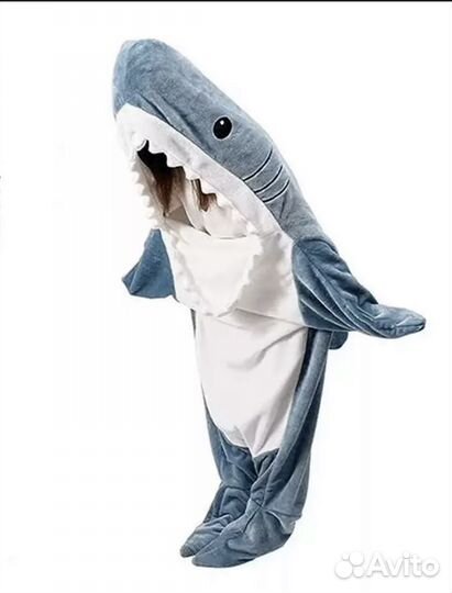 Кигуруми акула / пижама / одеяло / спальный мешок