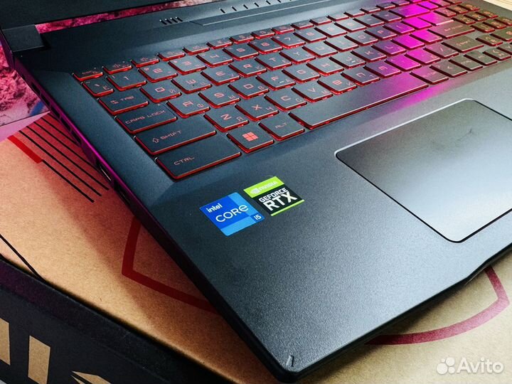 Игровой ноутбук MSI RTX3060