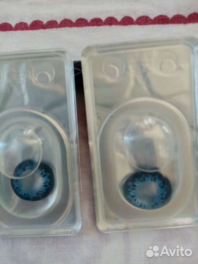 Линзы контактные цветные