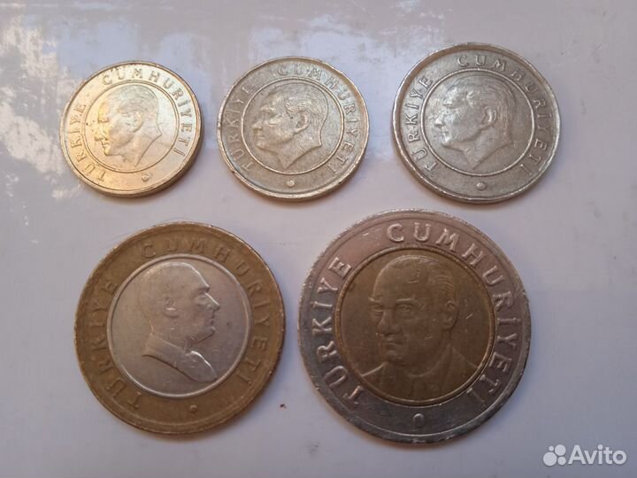 Монеты Испании, Португалии,Турции(наборы)