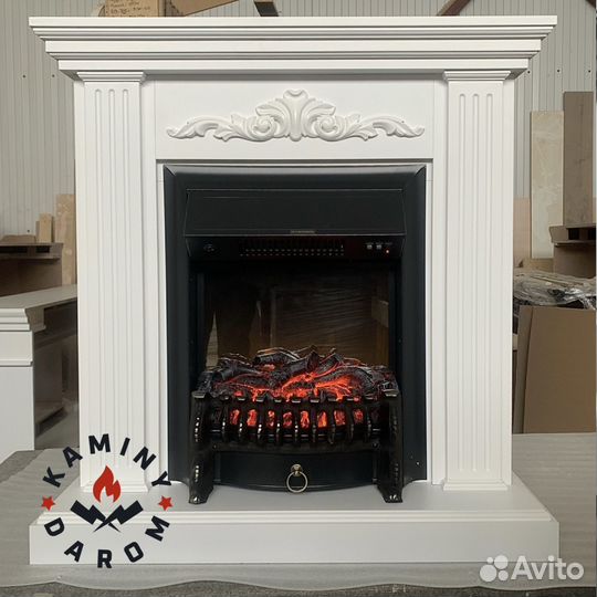 Электрокамин Прага декоративный