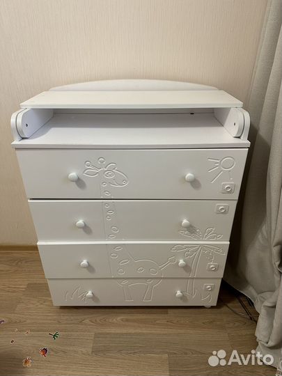 Комод детский с пеленальным столиком