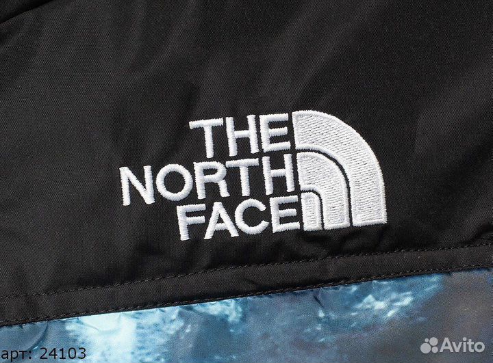 Куртка The North Face Голубая