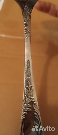 Вилка мельхиор