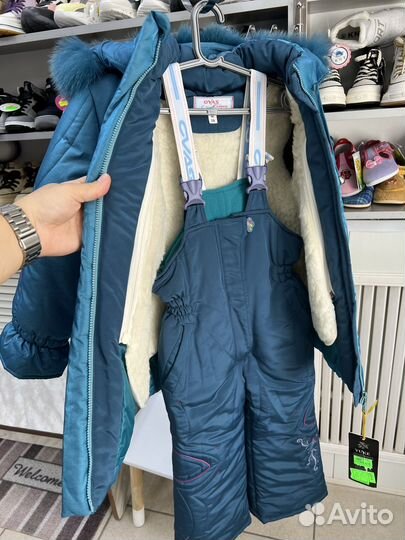 Костюм зимний для девочки 98