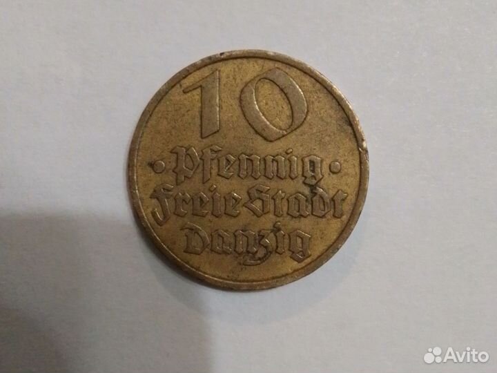 10 пфенигов 1932 года