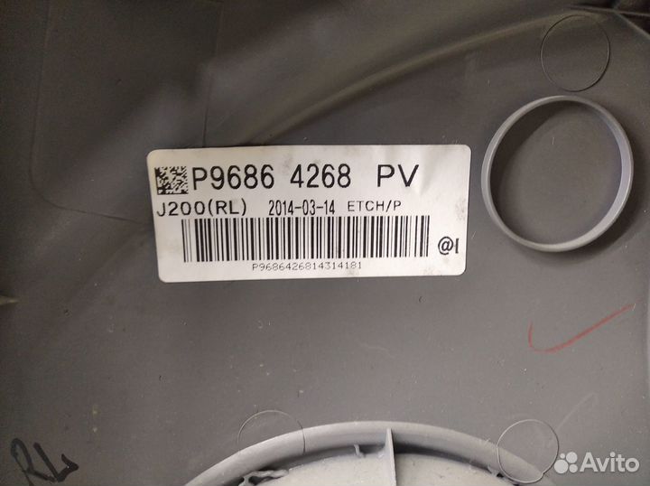 Обшивка двери задней левой Lacetti 2003-2013