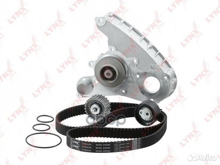 Комплект ремня грм с водяным насосом PW1358 LYN