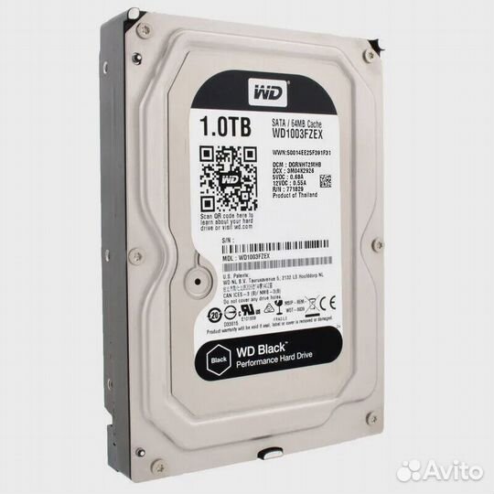 HDD, WD, WD1003fzex, SATA, 3,5