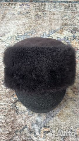 Норковая шапка кубанка женская новая