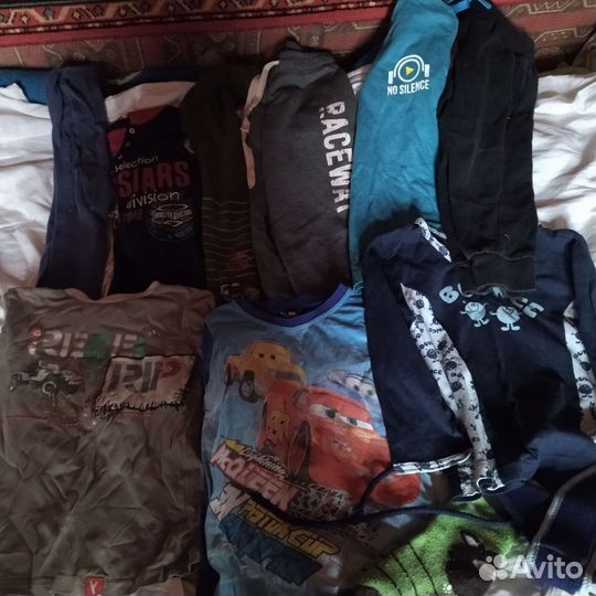 Детские вещи большой пакет на мальчика 104,110