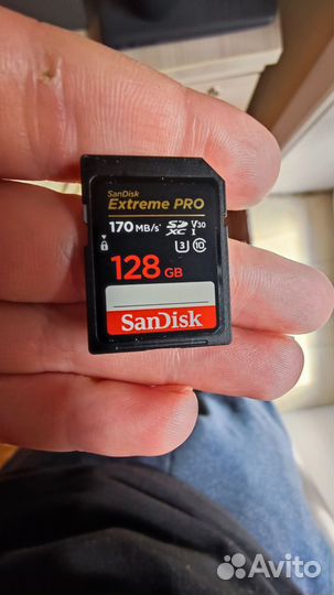 Карта памяти sdhc 170 mb s