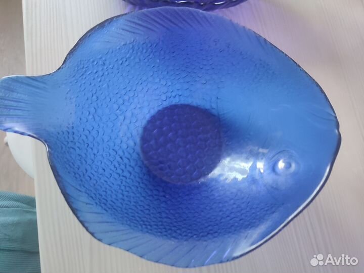 Синяя посуда