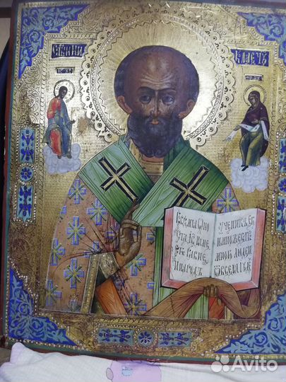 Икона Николая чудотворца 31 *26см