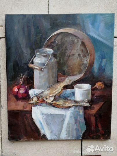 Натюрморт с рыбой