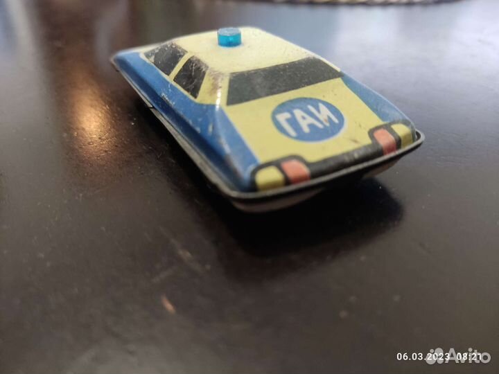 Детская игрушка машина гаи СССР