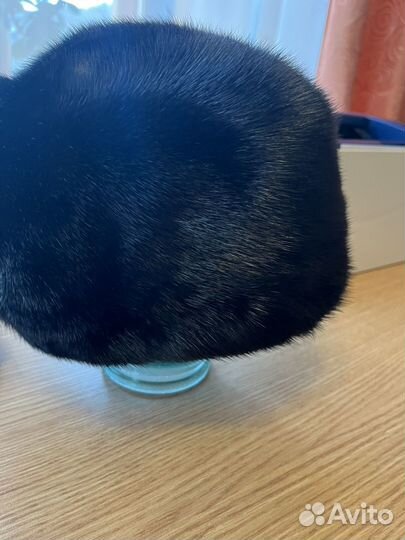 Берет норковый новый