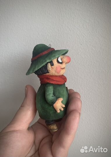 Ватные елочные игрушки