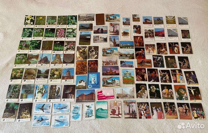 Карманные Календарики СССР коллекция Календари 200