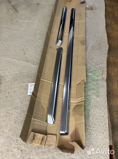 Молдинги накладки дверей Ниссан кашкай