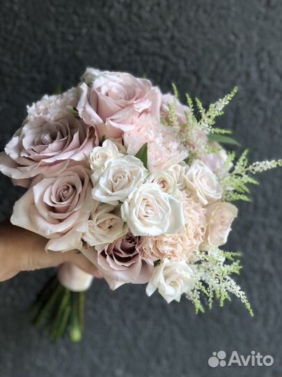 Свадебные букеты Цветы с доставкой Калининград