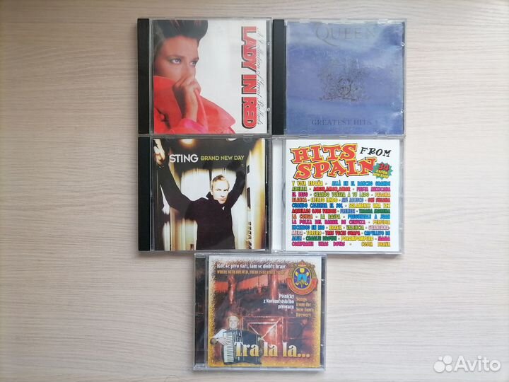 CD/MP3 диски с музыкой