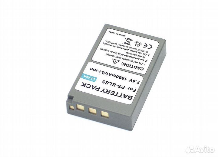 Аккумулятор для Olympus OM-D E-M10 7.2V 1800mAh