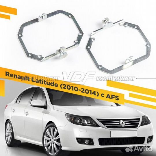 Переходные рамки для замены линз на Renault Latitu