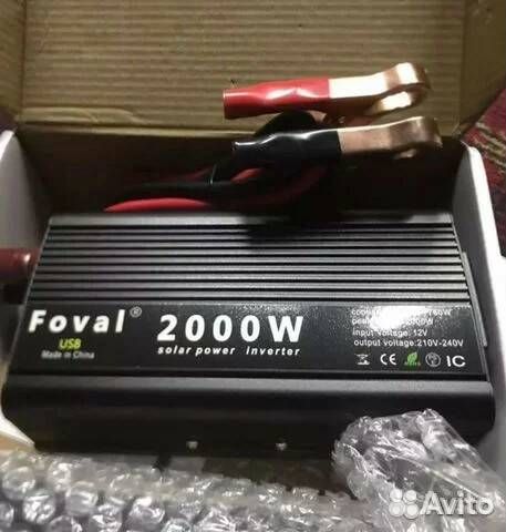 Инвертор преобразователь напряжения 12 - 220