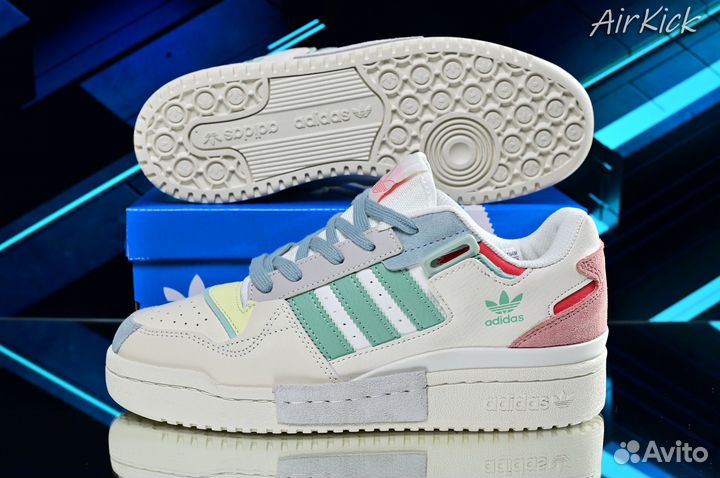 Adidas Forum Exhibit Low GX4587 in Fresh Colors