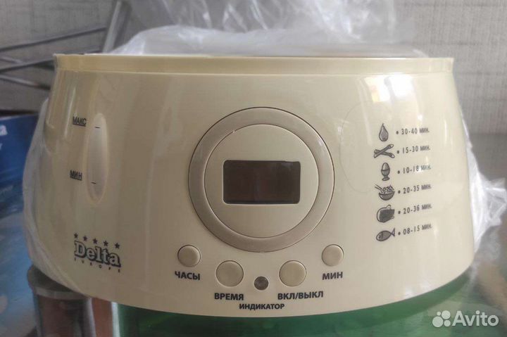 Пароварка Delta новая