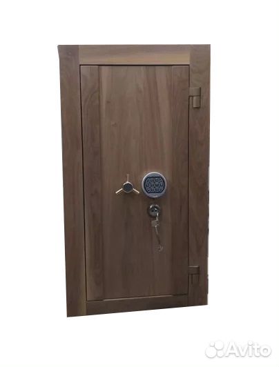 Сейф в дереве для документов и денег 