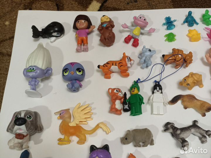 Коллекционные игрушки, фигурки, брелки, мячики