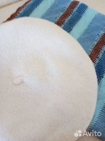 Комплект: Шапка + Снут. Берет с шарфом, платком