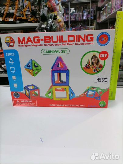 Конструктор магнитный