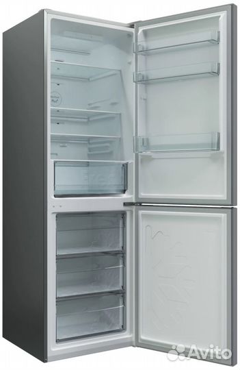 Холодильник Candy ccrn 6180 S, серебристый