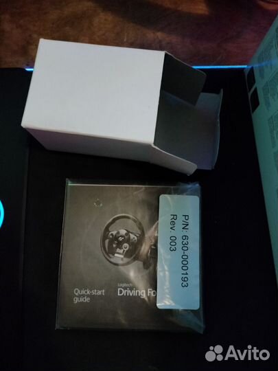 Игровой руль logitech driving force gt