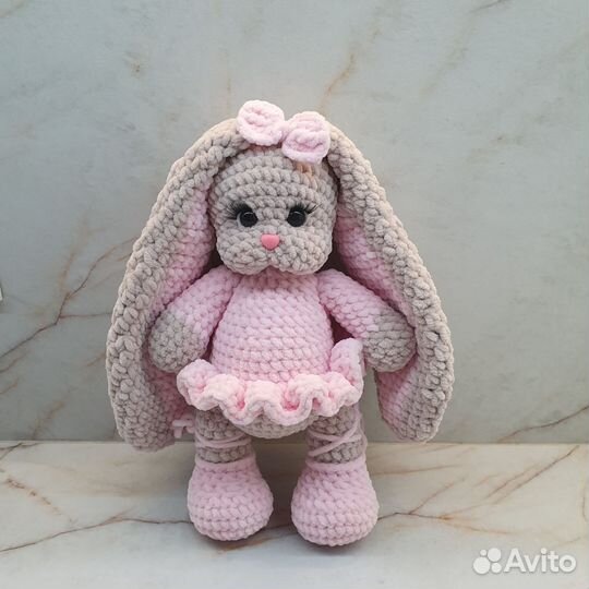 Игрушки ручной работы из плюшевой пряжи