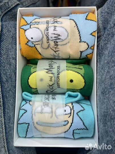 Носки Rick and Morty