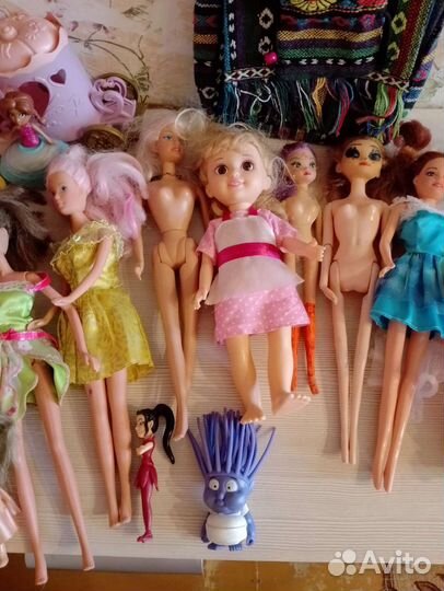 Игрушки пакетом для девочки