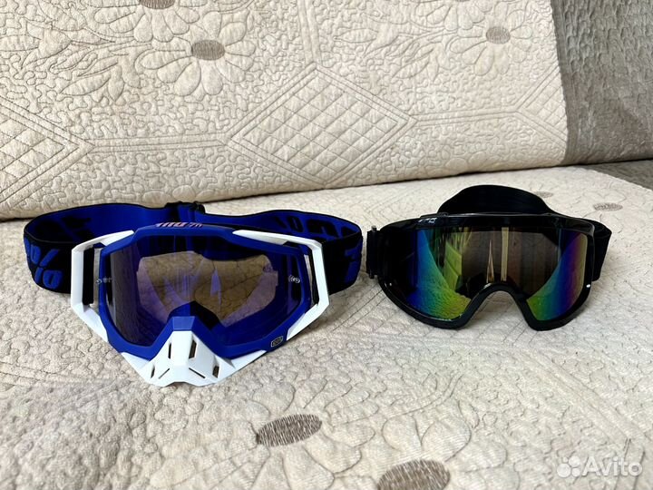 Кроссовые очки 100%