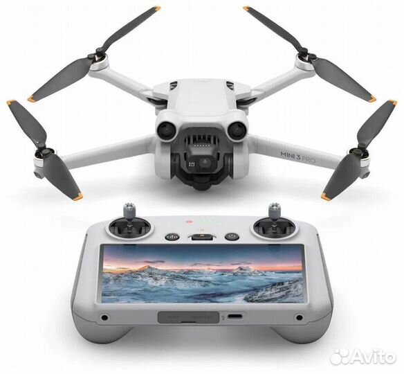 Квадрокоптер DJI Mini 3 Pro RC новый