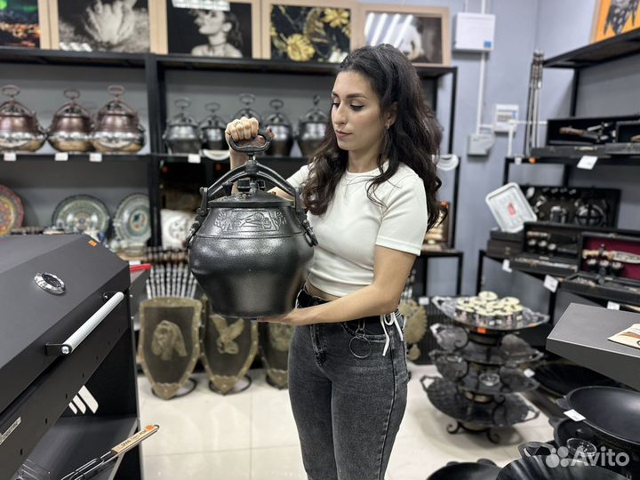 Афганский казан 15 литров одноцветный