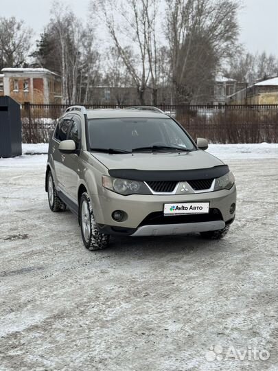 Mitsubishi Outlander 2.4 CVT, 2008, 130 000 км