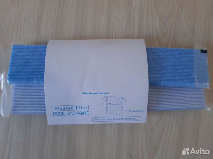 Гофрированный фильтр Kac998 к Daikin MCK-75J