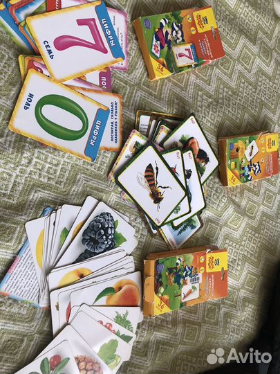 Детские пазлы, игры и развивающие карточки