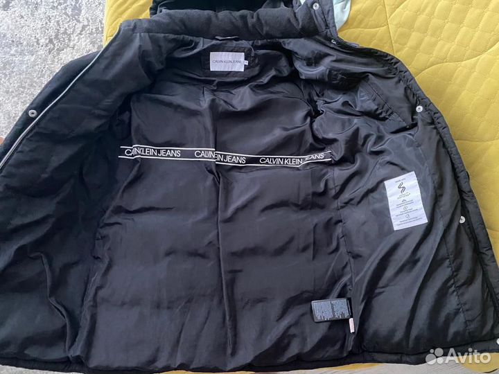 Зимнее пальто для девочки Calvin Klein