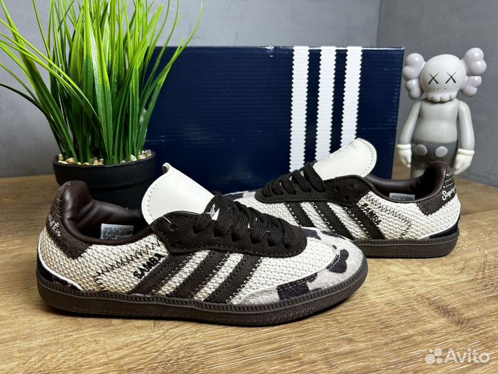 Кроссовки adidas Notitle X Samba Og 'Cow Print'